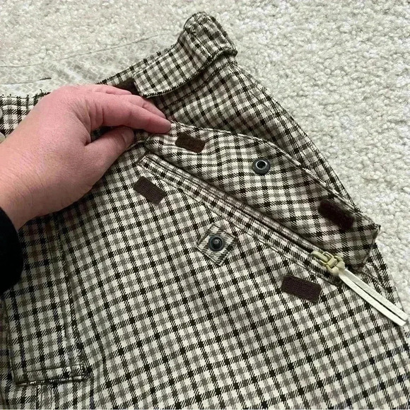 Special Blend Revolver Waterproof 15K Ski Snowboarding Pants Men XS Beige Plaid - Picture 13 of 16